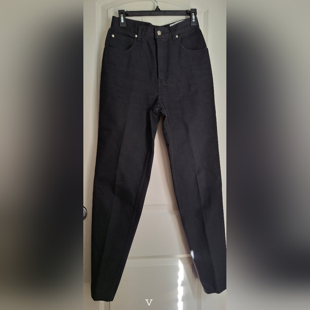 Lawman Womens Vintage Black Cotton Jeans Sz 9 Western Boho Casual Basic